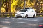 Toyota Sienna X Work on Vossen Wheels (VWS-1) 2017 года